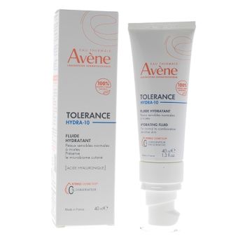 Tolérance Hydra-10 Fluide hydratant Avène - tube de 40ml