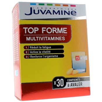 Top forme multivitamines Juvamine - 30 comprimés à avaler