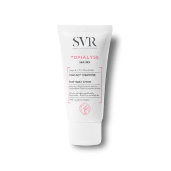 Topialyse crème mains sèches SVR - tube de 50ml