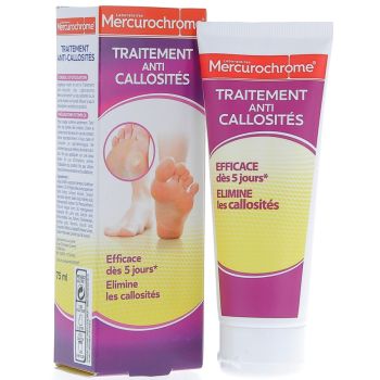 Traitement anti-callosités Mercurochrome - tube de 75 ml