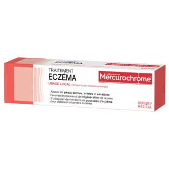 Traitement eczéma Mercurochrome - tube de 50 ml