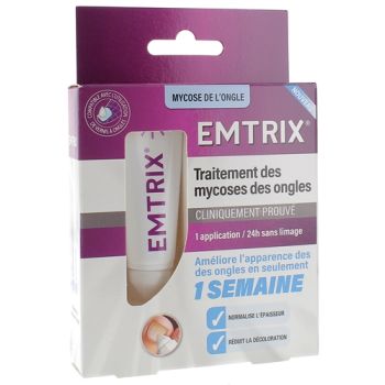 Traitement mycose de l’ongle Emtrix - tube de 10ml