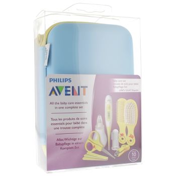 Trousse de soin pour bébé unisexe Philips Avent - 1 trousse de 10 pièces