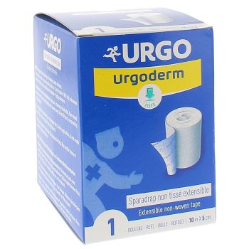 Urgoderm sparadrap non tissé extensible Urgo - rouleau 10m x 5cm