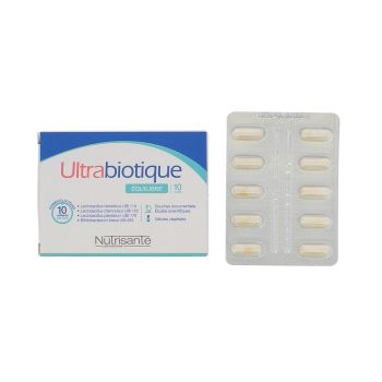 Ultrabiotique équilibre Nutrisanté - boite de 10 gélules