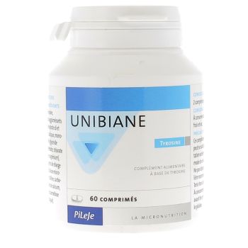 Unibiane Tyrosine Pileje - boîte de 60 comprimés