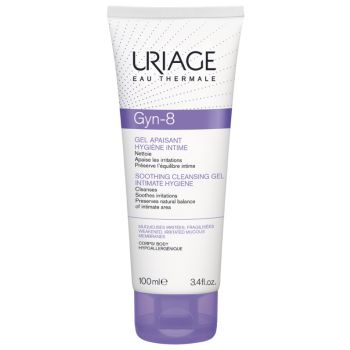 Gyn-8 toilette intime gel apaisant Uriage - tube de 100 ml