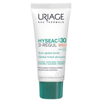 Hyséac 3-Regul Soin global teinté SPF30 Uriage - tube de 40ml