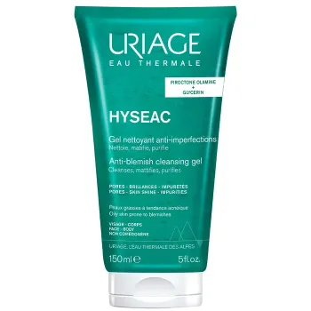 Hyseac gel nettoyant anti-imperfections Uriage - tube de 150 ml