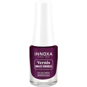 Vernis à ongles hypoallergénique Rouge glacé 405 Innoxa - flacon de 5 ml