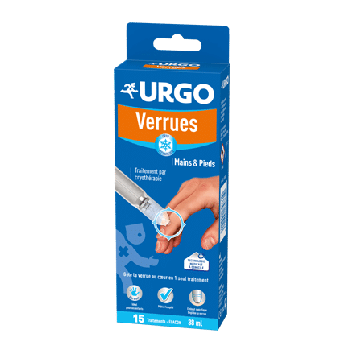 Verrues mains et pieds Urgo - flacon de 38 ml (15 traitements)