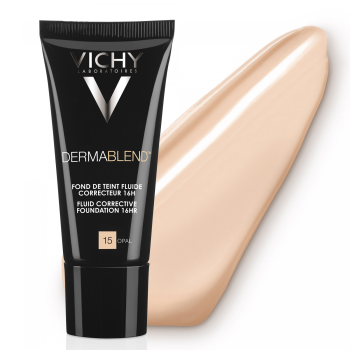 Dermablend fond de teint fluide correcteur 16h SPF 35 teinte 15 opal Vichy - tube de 30 ml