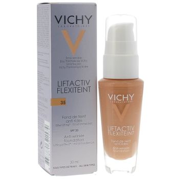 Liftactiv flexiteint Fond de teint anti-rides SPF 20 teinte 35 moyen sand Vichy - flacon de 30 ml