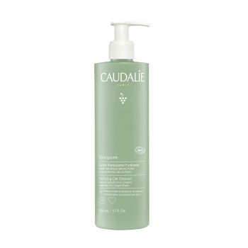 Vinopure Gelée nettoyante purifiante bio Caudalie - flacon-pompe de 385ml