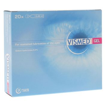 Vismed gel ophtalmique - boîte de 20 unidoses