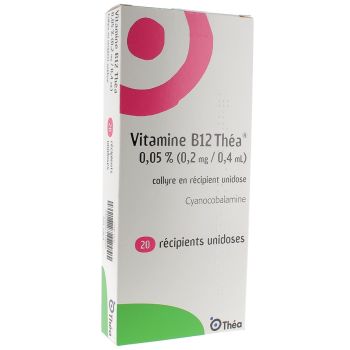 Vitamine B12 Théa collyre - 20 unidoses