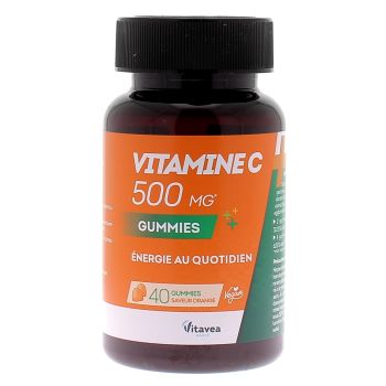 Vitamine C 500mg Vitavea - pot de 40 gummies