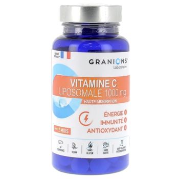 Vitamine C liposomale 1000mg Granions - boîte de 60 comprimés