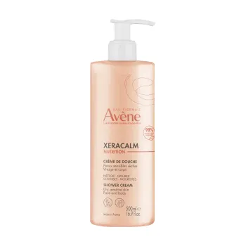 XeraCalm Nutrition crème de douche Avène - flacon-pompe de 500 ml