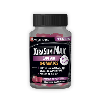 XtraSlim Max Gummies capteur Forté Pharma - pot de 60 gummies