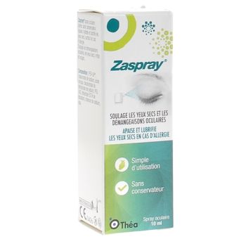 Zaspray Spray oculaire apaisant et lubrifiant Théa - flacon de 10ml