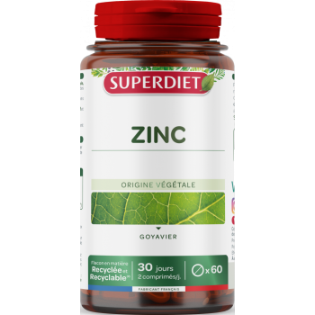 Zinc Superdiet - pot de 60 comprimés