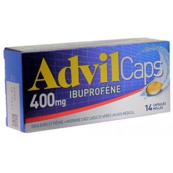 Advilcaps 400mg - 14 capsules molles