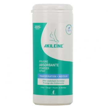 Poudre absorbante Akileïne - flacon de 75 g