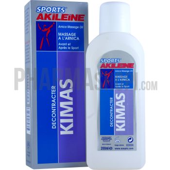 Kimas massage à l'arnica Akileïne sports - tube de 200 ml