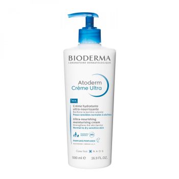 Atoderm Ultra crème nourrissante parfumée Bioderma - flacon-pompe de 500 ml