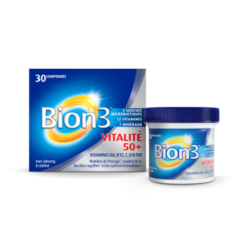 Bion 3 Vitalité 50+ - boîte de 30 comprimés