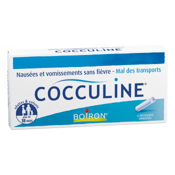 Cocculine granules en récipient unidose Boiron - Boite de 6 récipients unidoses