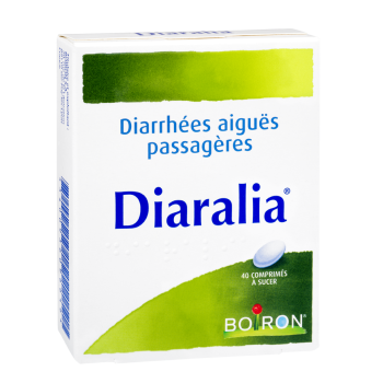 Diaralia diarrhées aiguës passagères Boiron - boite de 40 comprimés