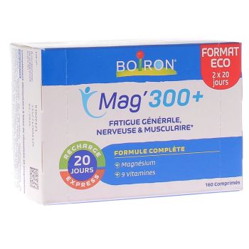 Magnésium 300+ comprimé Boiron - boîte de 160 comprimés