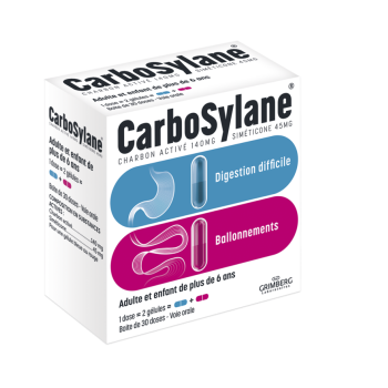 Carbosylane 30 doses - boîte de 60 gélules