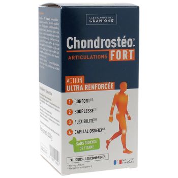 Chondrosteo+ Fort articulations Granions - boite de 120 comprimés