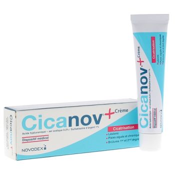 Cicanov+ crème cicatrisante Novodex - tube de 25g