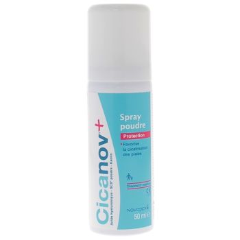 Cicanov+ spray poudre cicatrisante Novodex - spray de 50 ml