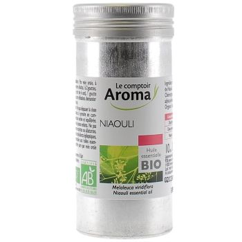 Huile essentielle de Niaouli Bio Le comptoir Aroma - flacon de 10 ml