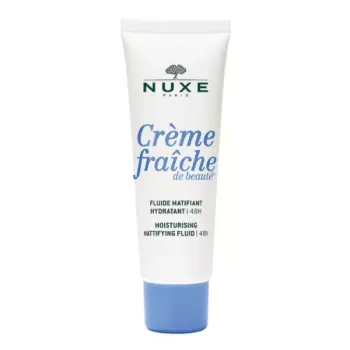 Crème fraîche de beauté Fluide matifiant hydratation 48H Nuxe - tube de 50 ml