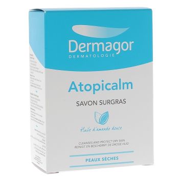 Atopicalm Savon surgras peaux sèches Dermagor - pain de 150 g