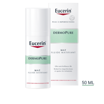 Dermopure Mat fluide matifiant Eucerin - tube de 50 ml