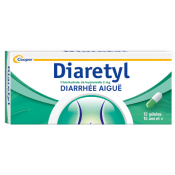 Diaretyl 2mg gélule - boîte de 12 gélules