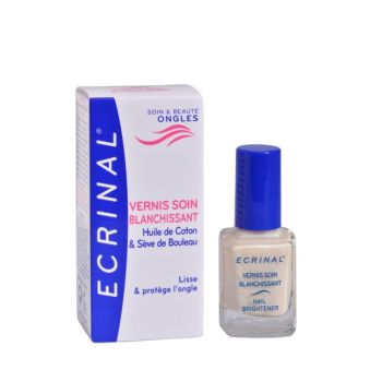 Vernis soin blanchissant Ecrinal - flacon de 10 ml