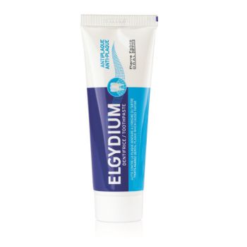 Dentifrice anti-plaque format voyage Elgydium - tube de 50ml