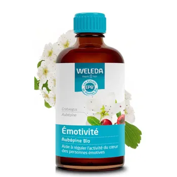 Émotivité Aubépine Bio Weleda - flacon de 100ml