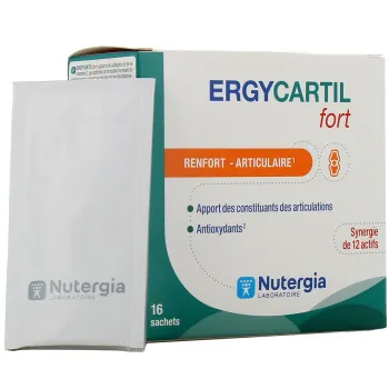 Ergycartil fort Nutergia - boîte de 16 sachets