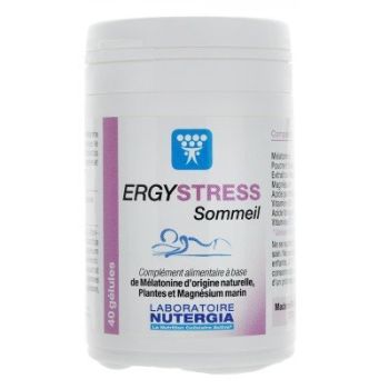 Ergystress Sommeil Nutergia - boîte de 40 gélules