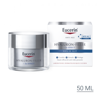 Hyaluron-filler Soin de nuit Eucerin - pot de 50 ml