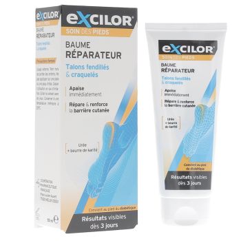 Excilor Baume Réparateur Talons Fendillés - tube de 50 ml